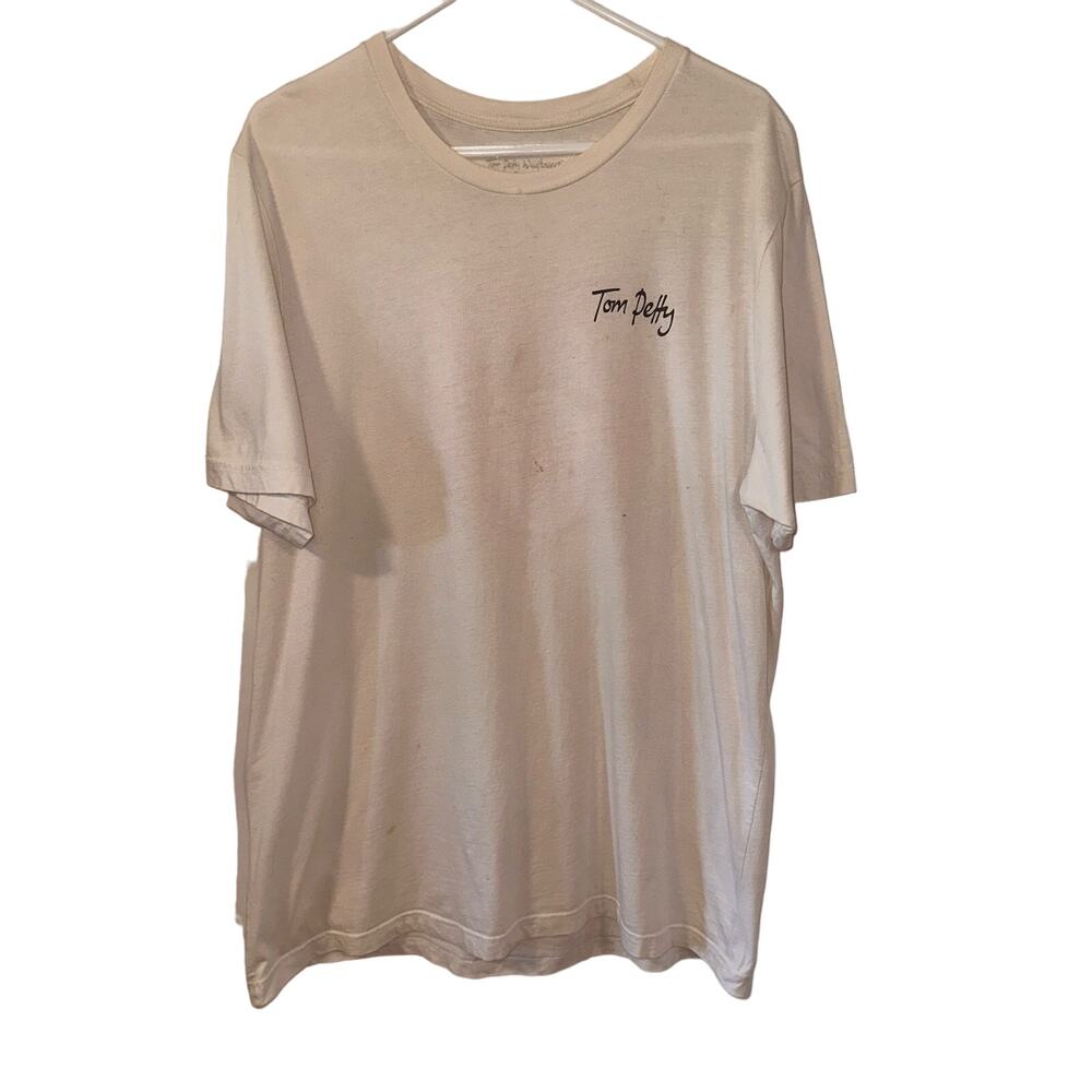 Tom Petty Wildflowers T Shirt Vintage Size XL  Short Sleeves **STAINED**